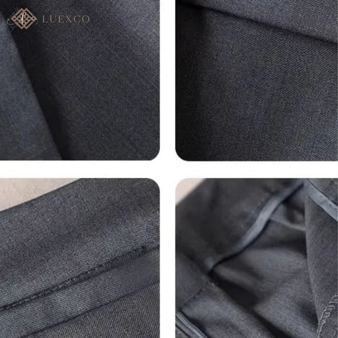 Luexco Women's Professional Suit Pants and Blazer Formal Set Close-Up