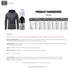 Luexco Men's Casual Pullover Slim Fit Hoodie Urban Mode Size guide